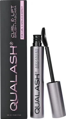 Obrázok produktu pre QUALASH® Riasenka Curl & Lift, 10 ml – vodoodolná, vegánska, podkrúcajúca