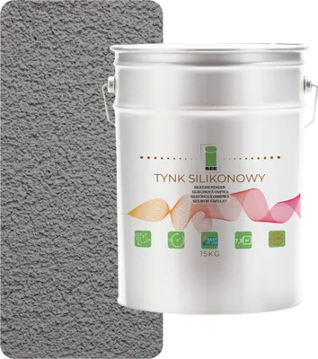 Productafbeelding van Siliconen gevelbekleding, donkergrijs, 1,5 mm, premium kwaliteit, 15 kg