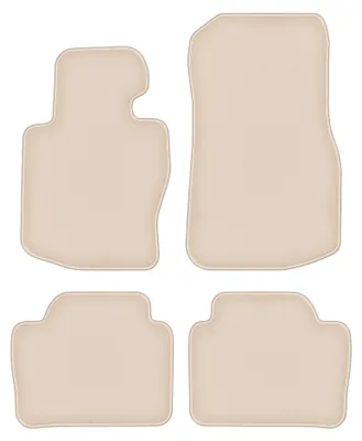 Immagine prodotto di Tappetini in moquette per BMW 4 F36 2014-2021 (Coupe/cabrio xdrive) – set 4 pezzi, beige, su misura – Wielganizator FORTUNA