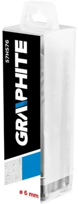Immagine prodotto di Punta per calcestruzzo GRAPHITE SDS Plus, 6 x 110 mm, S4, quatro x 10 pz.
