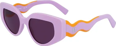 Image de KARL LAGERFELD KL6144S 650 SHINY PINK 50/18/140 FEMALE Lunettes de soleil