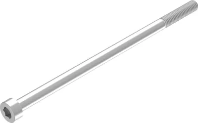 Produktbild von SECCARO Zylinderschraube M8 x 160 mm, Edelstahl V2A VA A2, DIN 912 / ISO 4762, Innensechskant, Teilgewinde, 20 Stück