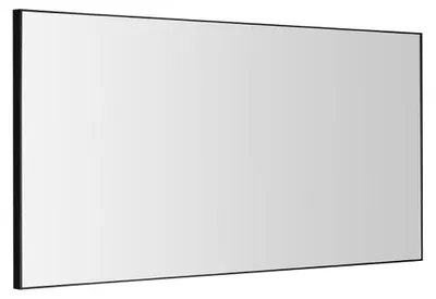Obrázok produktu pre Zrkadlo AROWANA s rámom, 1200x600 mm, čierne