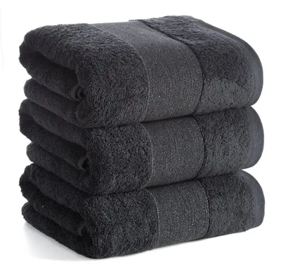 Zdjęcie produktu dla Eurofirany 484696, 50 x 90 cm, Bawełna, Czarny, 1 szt.
