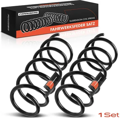 Immagine prodotto di Frankberg 2x Molla di sospensione asse anteriore per Mitsubishi Colt VI Z2A Z3A 1.1L 2004-2012
