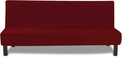 Imagen del producto de Funda elástica para sofá sin reposabrazos, de 180-210 cm, para sofá de tres plazas