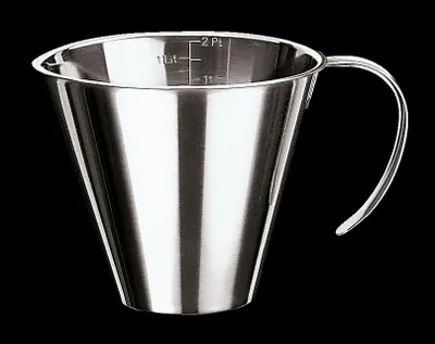 Imagen del producto de Utensili Cucina Paderno Meßbecher 1,5 L Edelstahl/graduiert 42581-15