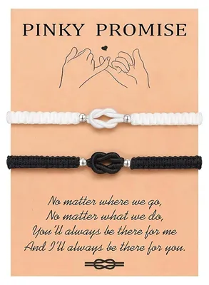 Produktbild von Katyjun 2 Stück Partner Armbänder, Pärchen Armband, Freundschaftsarmbänder Paare