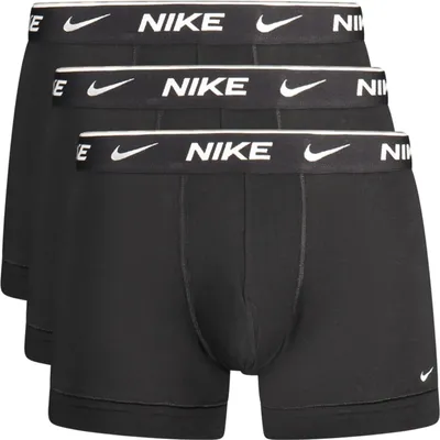 Produktbild von Herren-Boxershorts Schwarz Dreierpack mit Komfortbund und Print