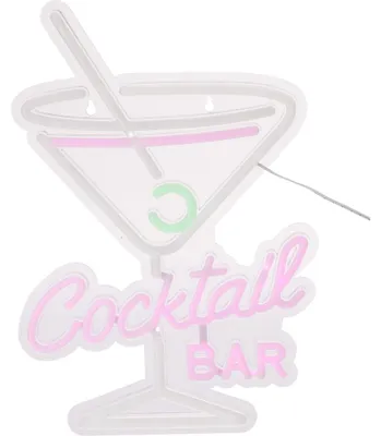 Produktbild von Beleuchtete Wanddekoration 30 × 38 cm Cocktailbar