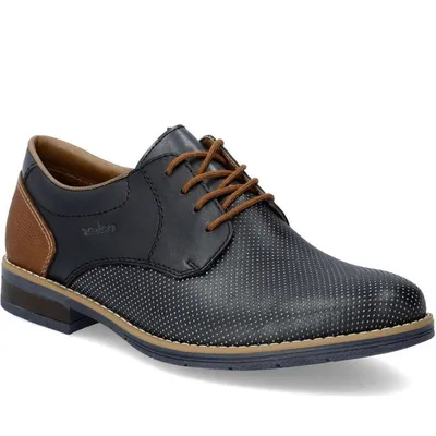 Produktbild von Rieker Herren Businessschuhe 10308-14 Farbe: Blau Größe: 44