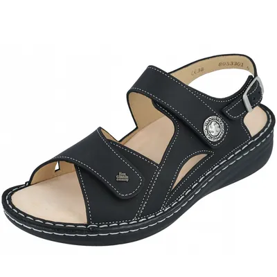 Produktbild von Finn Comfort Barbuda - Schwarz Nubukleder Größe: 40 Normal