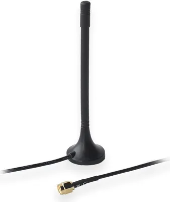 Produktbild von Teltonika 003R-00230 WiFi Antenne, Magnes, 2dBi, 1.5m Kabel, RP-SMA