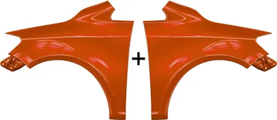Image de Ailes VW Golf PLUS gauche + droite LA2W 05-14 Peintes à neuf