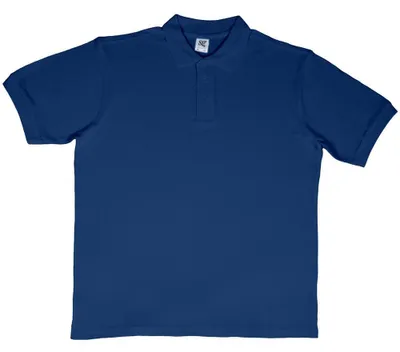 Imagen del producto de Camiseta de polo para hombre, manga corta, modelo FK778 (talla 4XL), color azul marino
