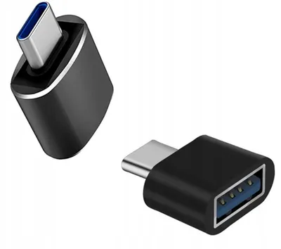 Produktbild von USB-C OTG Adapter Aluminium 3.0 zu Typ C Schwarz