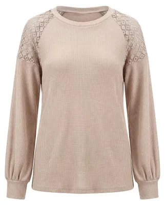 Image de Pull pour femmes BIANY - rose, taille XL