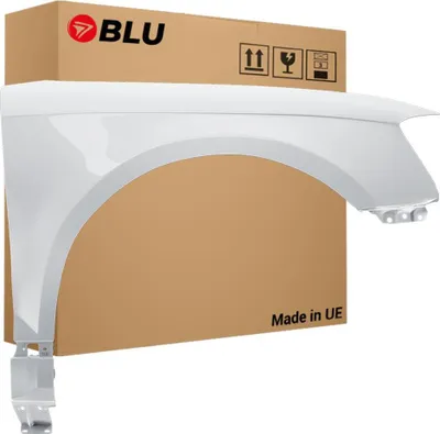 Image de BLU Aile Compatible avec Audi A3 8P II-generation LIFT LY9C Droite Weiss IbisWeiss | 2008-2012 | Avant | Peint| Prêt à Monter | Galvanisé