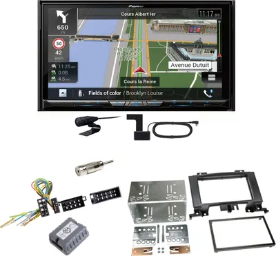 Produktbild von Pioneer AVIC-Z930DAB Navigation MP3 Einbauset für Mercedes Sprinter W906 Crafter