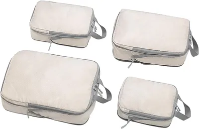 Zdjęcie produktu dla Organizery do bagażu 4 sztuki, lekkie, na wakacje, torby podróżne