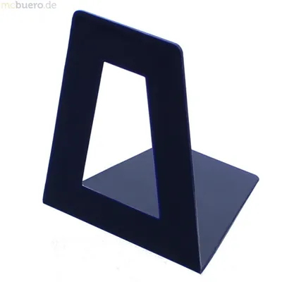 Produktbild von Buchstütze 129x95x110mm Kunststoff lose blau