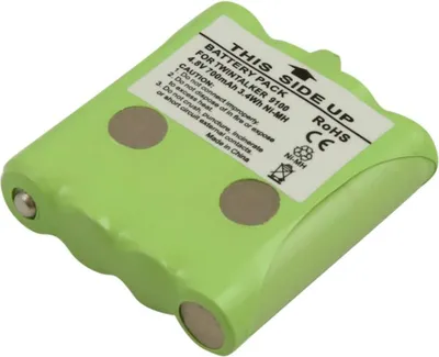 Produktbild von Avizar, Akku Twintalker 9100 4,8 V 700 mAh NiMH, Grün
