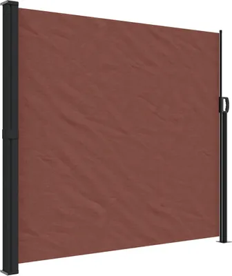 Produktbild von vidaXL Seitenmarkise Ausziehbar Braun 180x600 cm