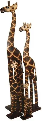 Produktbild von Holz-Giraffe Deko-Giraffe, Grösse:ca. 100 cm