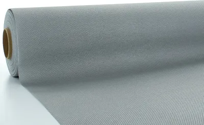 Produktbild von Airlaid Tischdeckenrolle Silber, 118 cm x 25 m , 1 Stück - Mank