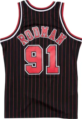 Produktbild von Mitchell & Ness Swingman Jersey Chicago Bulls Dennis Rodman 91 black/red L