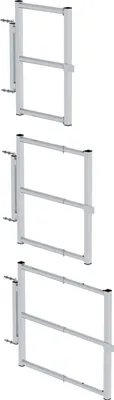 Immagine prodotto di Porta di sicurezza telescopica per larghezza piattaforma 650 mm / 850 mm / 1050 mm