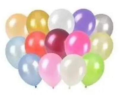 Immagine prodotto di Palloncini metallizzati da 25 cm, assortiti, 50 pezzi - Arpex