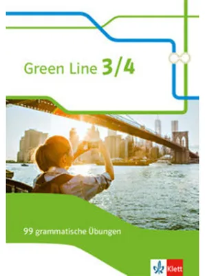 Obrázok produktu pre Green Line 3/4. 99 grammatische Übungen mit Lösungen Klasse 7/8. (G8 und G9) Bundesausgabe ab 2014. Klasse