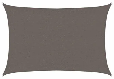 Zdjęcie produktu dla Antracytowa markiza z HDPE, 3,5 x 5 metrów, prostokątna