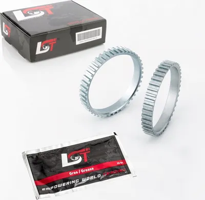 Produktbild von 2X Abs Ring Sensorring Vorderachse Beidseitig 43 Zähne Für Opel Agila