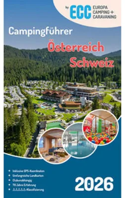 Immagine prodotto di ECC Campingführer Österreich / Schweiz 2026