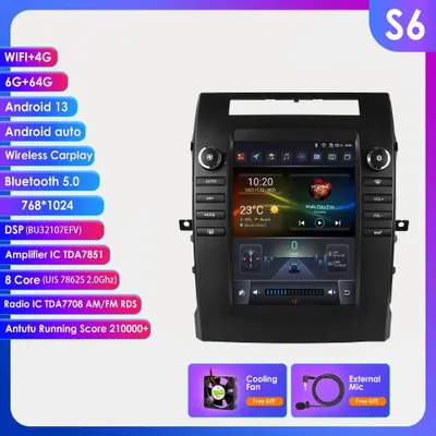 Produktbild von Autoradio – Autoradioanlage – Multimediasystem – 2DIN-Radio – Autoradio für Toyota Verso – 9,7-Zoll-Touchscreen