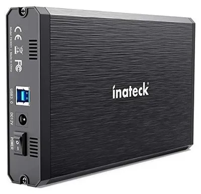 Zdjęcie produktu dla Obudowa dysku twardego 3 5" USB 3.0 sata aluminium czarna