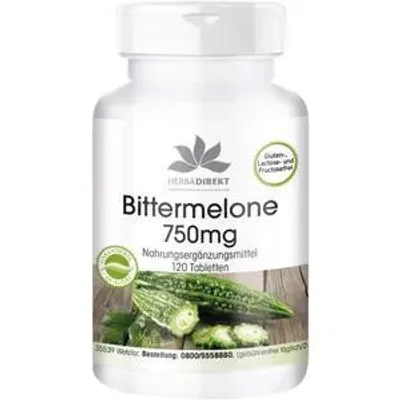 Produktbild von BITTERMELONE 750 mg Tabletten, 120 St.