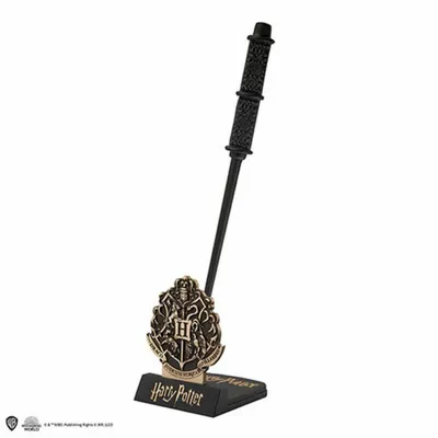Produktbild von Cinereplicas Harry Potter – Severus Snape Zauberstabstift mit Ständer und Linsenraster-Lesezeichen – Offizielle Lizenz