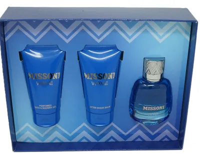 Produktbild von Missioni Wave Eau De Toilette 50ml Shower Gel 50ml+AS 50ml