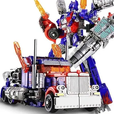 Produktbild von Transformerende Robot Speelgoedset mit Dinosauriermodell aus Kunststoff