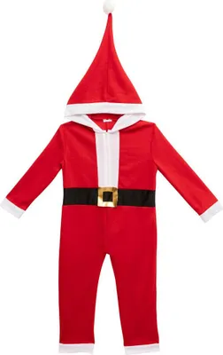Produktbild von Weihnachtsmann-Kostüm (Overall) für Kinder