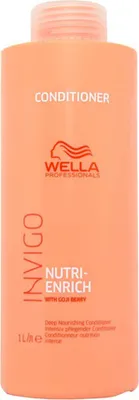 Zdjęcie produktu dla Wella Professionals INVIGO Nutri-Enrich Nutri Enrich, 1000 ml, Włosy zniszczone, Włosy suche, Nawilżający, Odżywiający, Butelka, Aqua/Water/Eau, Stearyl Alcohol, Cetyl Alcohol, Stearamidopropyl Dimethylamine, Panthenol, Benzyl..., 1 szt.
