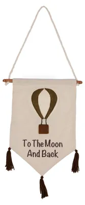 Produktbild von KidsDepot Wandaufhänger - Balloon - Beige - 40x30 cm