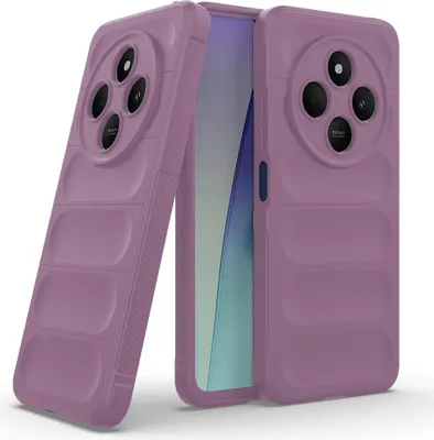 Produktbild von Handy Hülle für Xiaomi Redmi 14C Grip Case Cover Schutzhülle Softgrip Farbe: Violett