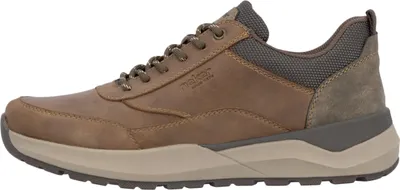 Produktbild von Rieker Herren Sneaker Weite H – Bequemer Freizeit-Schuh mit Reißverschluss 06000, Größe:42 EU, Farbe:Braun