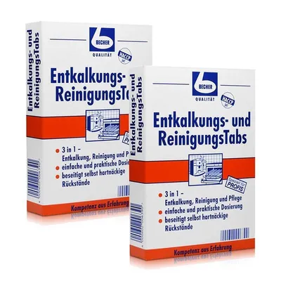 Produktbild von Dr. Becher Entkalkungs- und Reinigungs Tabs 8 stk. (2er Pack)