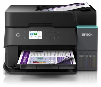 Image de Epson Multifunctional printer | EcoTank L6370 | Inkjet | Colour | A4 | Wi-Fi | Black