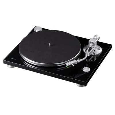 Produktbild von TEAC TN-3B, Audio-Plattenspieler mit Riemenantrieb, Schwarz, Aluminium, 33 1/3,45 RPM, DC-Motor, MM-type (VM-type)